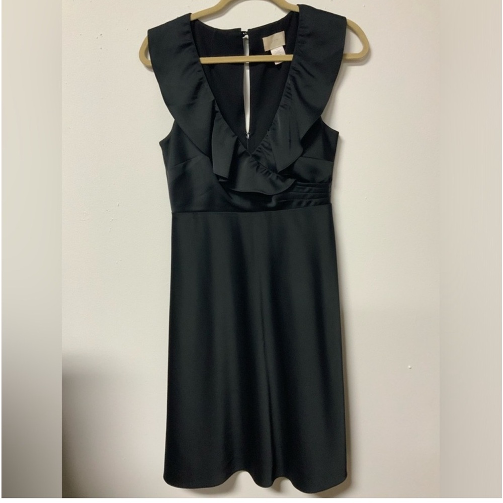 J.Crew sleeveless ruffle dress, M